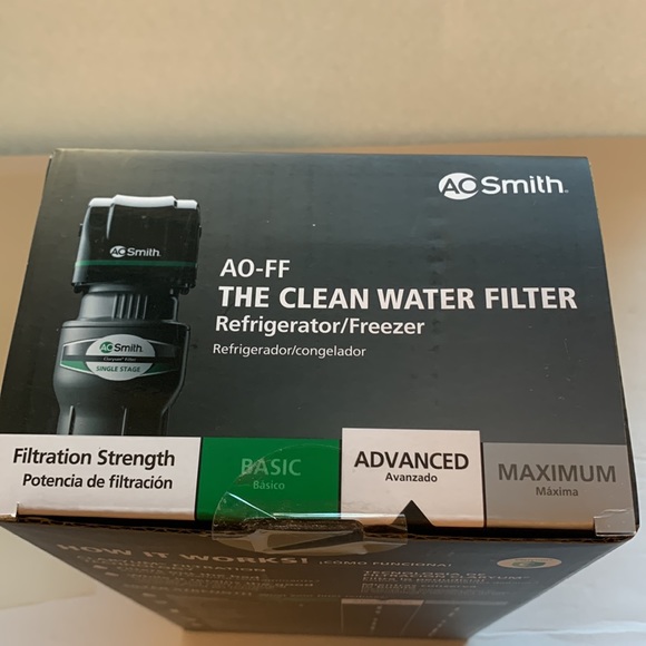 AO Smith AO-FF Advanced Single Stage Water Filter System refridgerator freezer - Picture 5 of 6